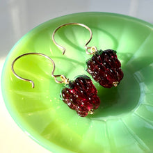 Load image into Gallery viewer, Raspberry Earrings with Signature Hook
